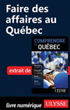 Faire des affaires au Québec (Chapitre)