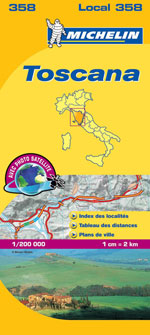 Carte #358 Toscane - Tuscany