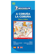 Plan + Répertoire/index #82 la Corogne - a Coruna
