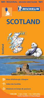 Carte #501 Écosse - Scotland