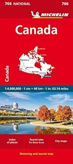 Carte Michelin #766 Canada