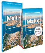 Malte : guide et carte laminée