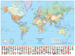 Carte du Monde politique (plastifiée)
