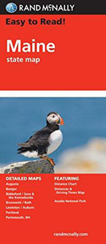 Randmcnally Easy-to-Read Maine