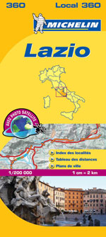 Carte #360 Latium - Lazio