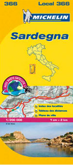Carte #366 Sardaigne - Sardinia