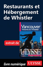 Restaurants et Hébergement de Whistler (Chapitre)