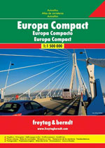 Atlas Compact Europe - Europe Compact Road Atlas