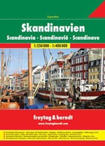 Atlas Routier Scandinavie - Scandinavia Road Atlas