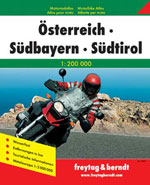 Atlas Moto Autriche & Bavière - Austria Motorbike Atlas