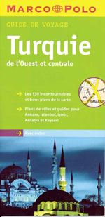 Carte+guide Marco Polo Turquie de l'Ouest et Centrale