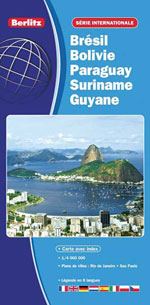 Brésil, Bolivie. Paraguay, Suriname, Guyane - Brazil