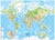 Carte Monde en relief / Physical World Map