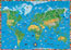 Illustrated World Map For Kids