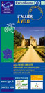 Ign Cycloguide 24 Circuits - l'Allier à Vélo
