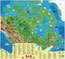 Carte du Canada illustr&eacute;e pour enfants