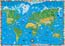 Carte du Monde Illustrée Pour Enfants
