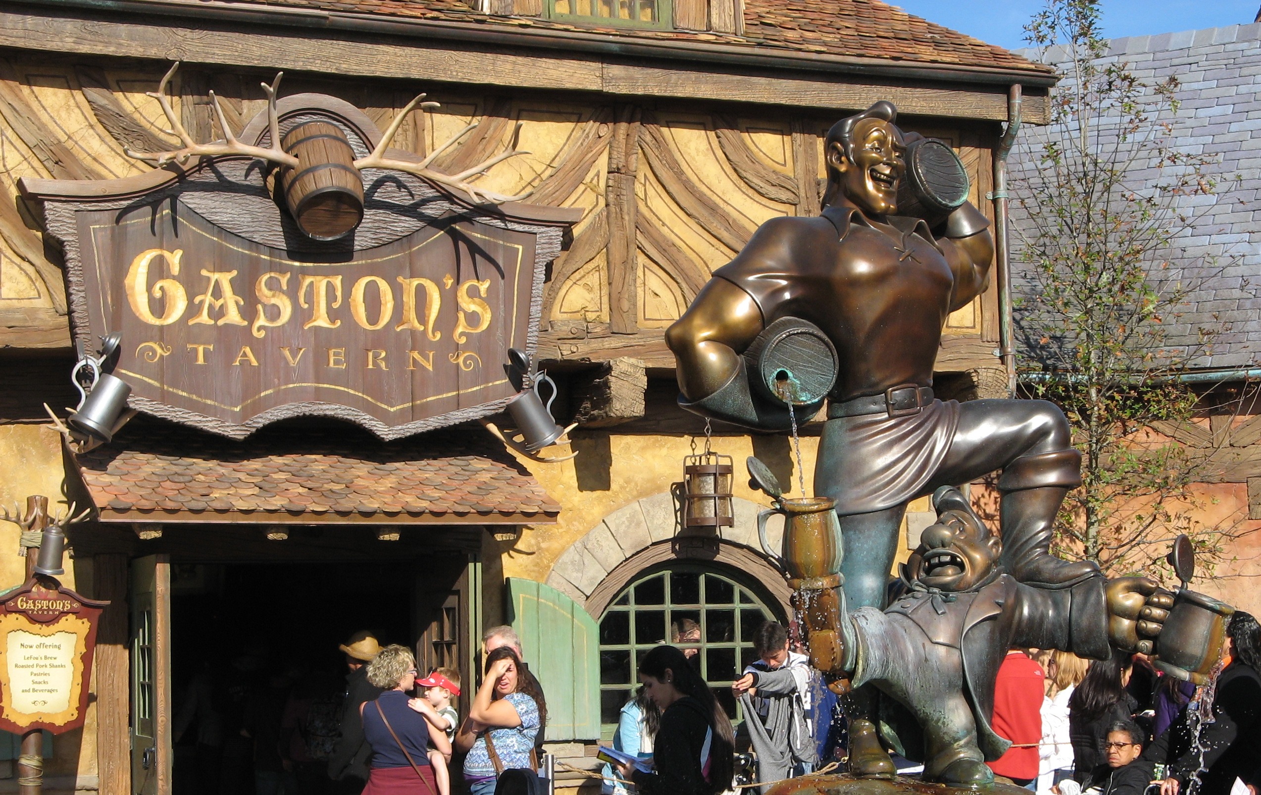 Gaston's Tavern, un restaurant de Disney World, Orlando, Floride  ©  Claude Morneau