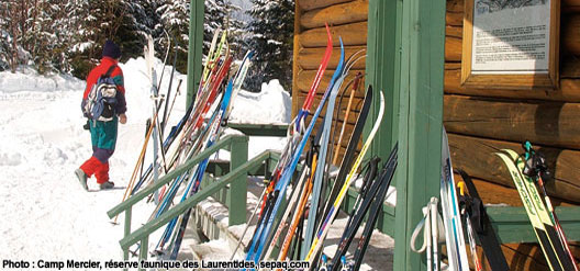 Ski de fond et raquette dans la région de Québec