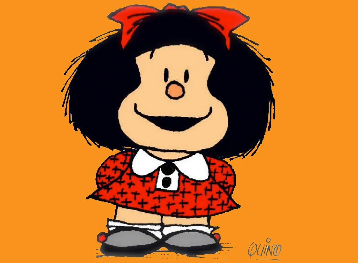 Mafalda, le personnage créé par le dessinateur argentin Quino (Joaquín Salvador Lavado)