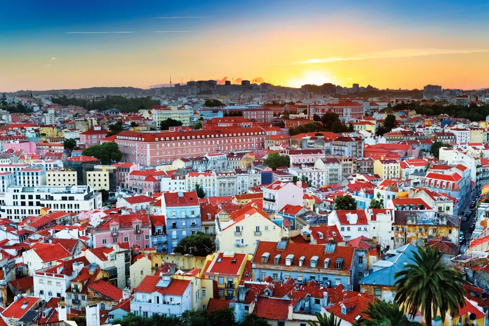 Coucher de soleil sur Lisbonne | © Dreamstime.com/Europhotos