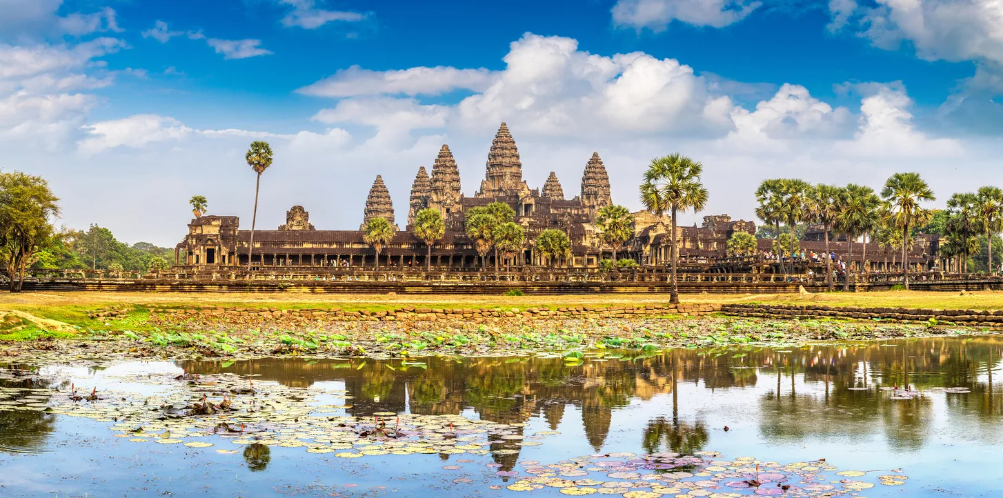 Le temple d'Angkor à Siem Reap au Cambodge © iStock / bloodua