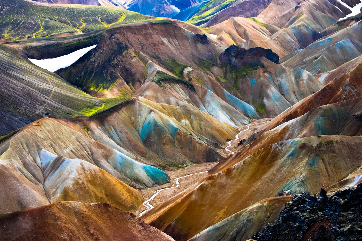 Un des extraordinaires paysages de l'Islande © iStock / Sophie Dover