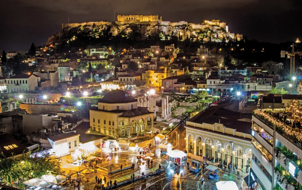Quartier de Monastiraki, Athènes | © iStockphoto.com/Rex_Wholster