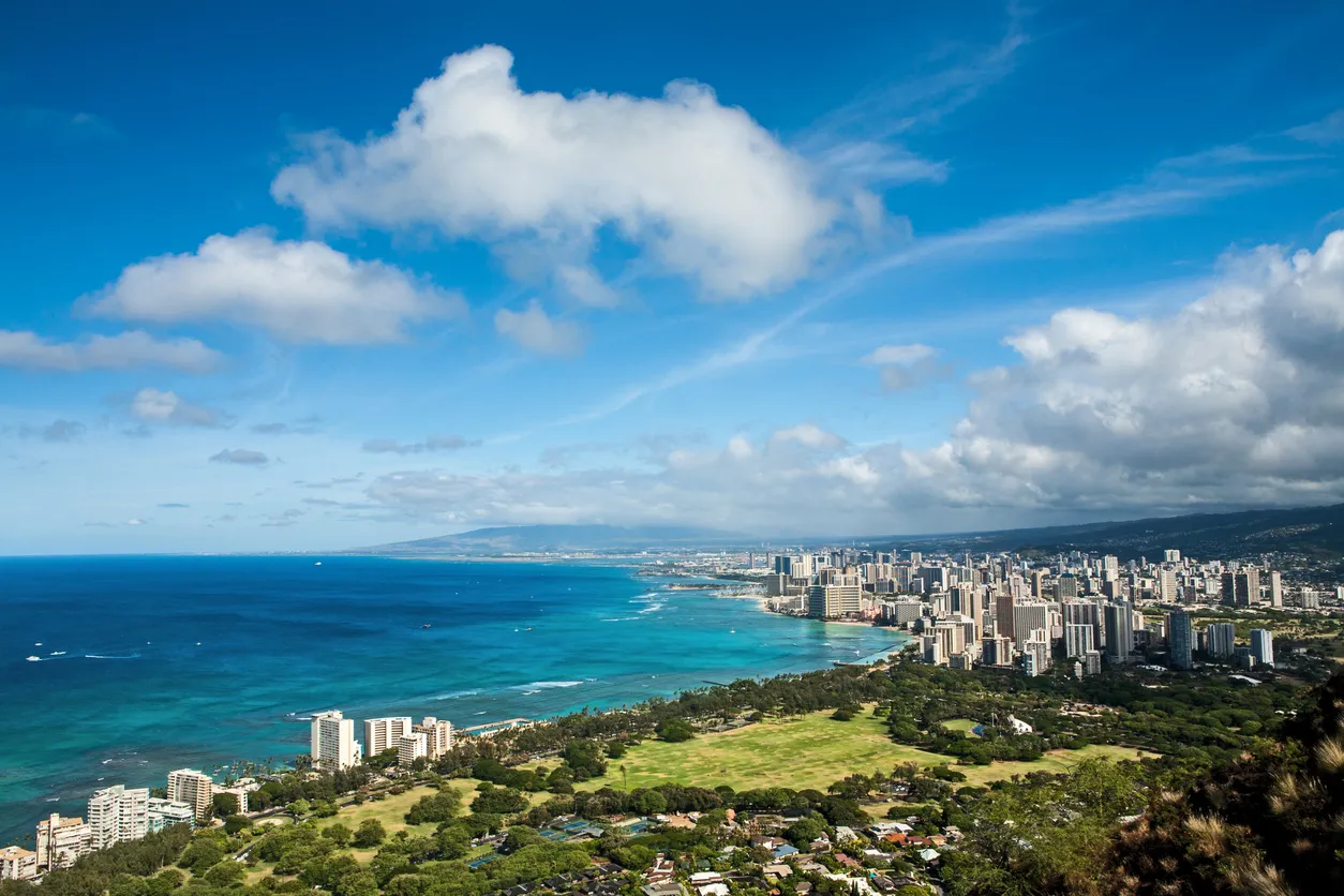 Vue d’Honolulu. | © iStock  WIN-Initiative