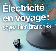 Électricité en voyage!