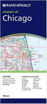 Randmcnally Chicago Streets Folded Map Rachi