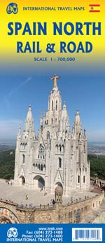 Spain North Rail & Road - Espagne du Nord Route/ferroviaire
