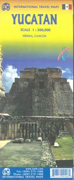 Yucatan Peninsula - Péninsule du Yucatan 13 Th Ed