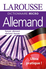 Micro Dictionnaire Allemand-Français, Français-Allemand