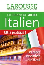 Micro Dictionnaire Français-Italien, Italien-Français