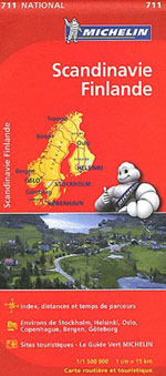 Carte #711 Scandinavie