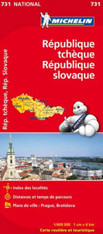 Carte #731 Tchéquie, Slovaquie