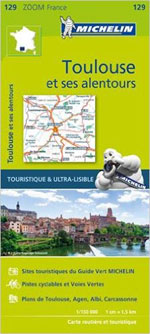 Carte Zoom #129 Toulouse et Ses Environs