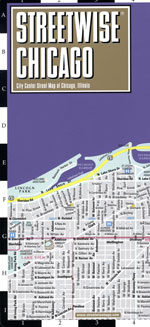 Streetwise Chicago Map