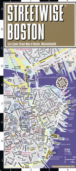 Streetwise Boston Map