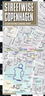 Streetwise Copenhagen Map