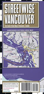 Streetwise Vancouver Map