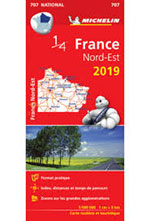 Carte #707 France Nord-Est 2019
