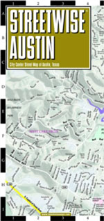 Streetwise Austin Map