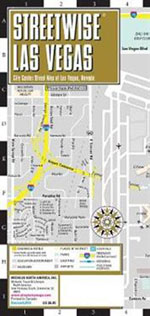 Streetwise Las Vegas Map