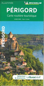 Carte Routière Touristique - Périgord