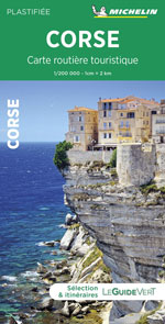 Carte Routière Touristique - Corse