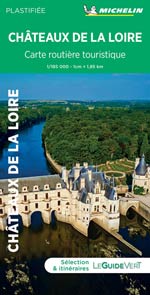 Chateaux de la Loire : Carte Routière et Touristique