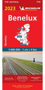 Carte #714 Benelux: Pays-Bas, Belgique, Luxembourg 2023