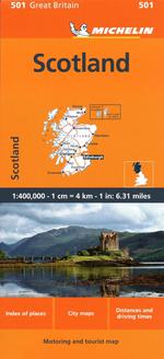 Carte #501 Écosse - Scotland